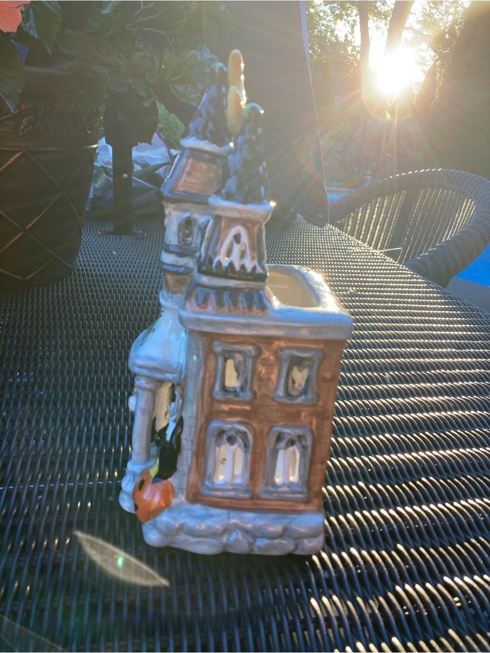 Blue Sky Hotel of Horrors candle holder - Picture 6 of 11